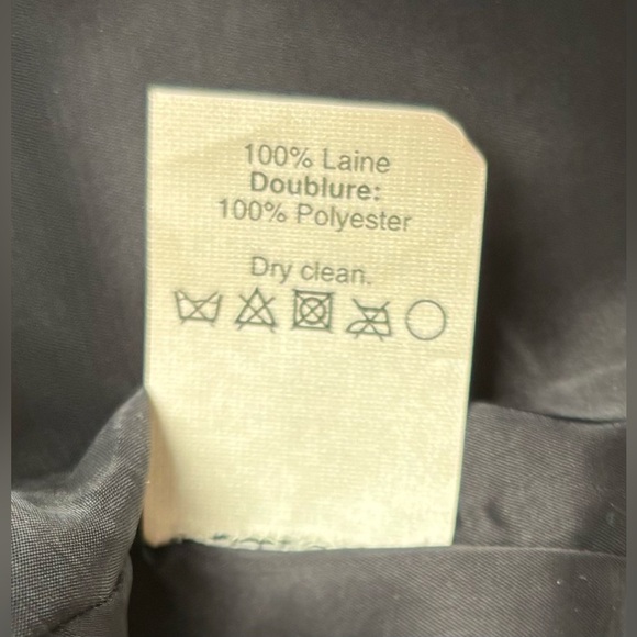 J.Crew No. 2 Pencil Skirt 100% Wool Gray Black Pockets Academia‎ Career 6 0719 - Picture 5 of 6